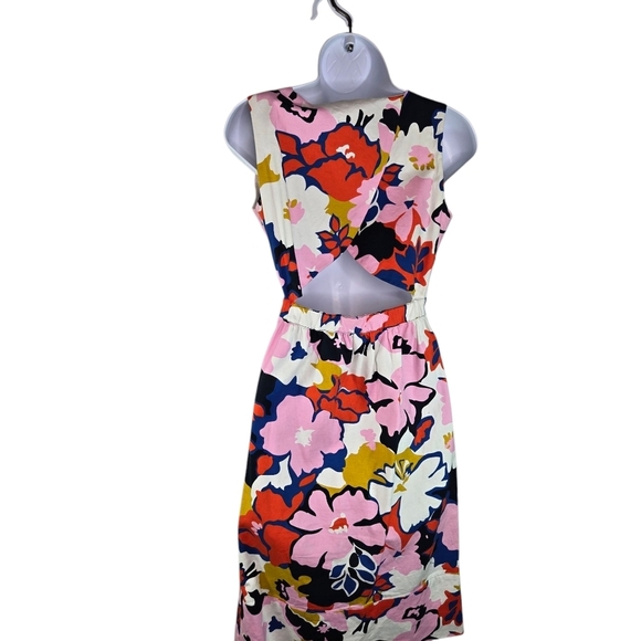 Anthropologie Whit Two Floral Cut Out Dress - Picture 3 of 12